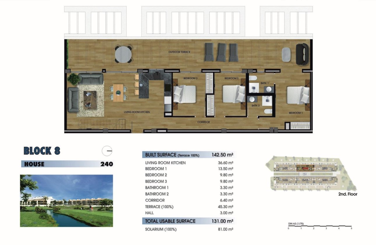 New Build - Penthouse -
Los Alcazares - La Serena Golf