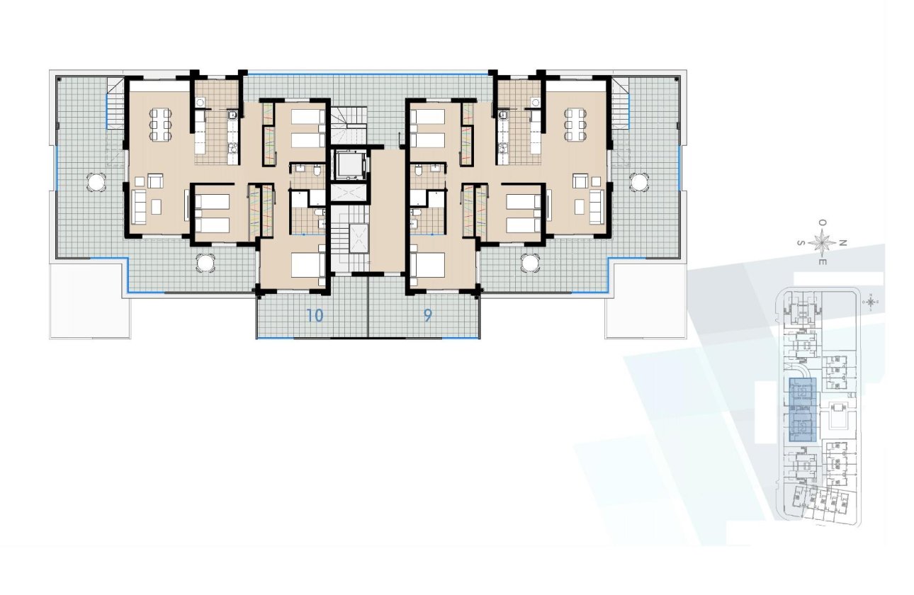 New Build - Penthouse -
Pilar de la Horadada - Torre De La Horadada