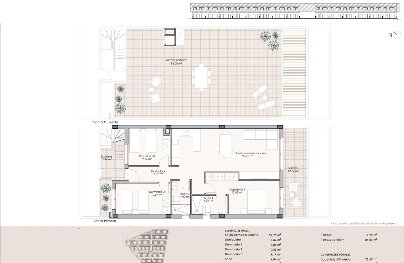 New Build - Penthouse -
Pulpi - Aguilón Golf