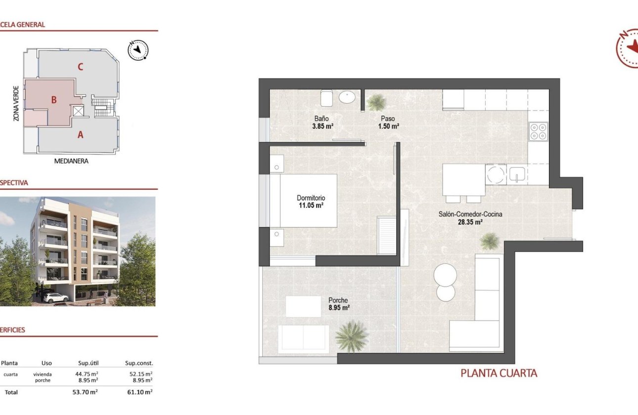 New Build - Penthouse -
San Pedro del Pinatar - Lo Pagan