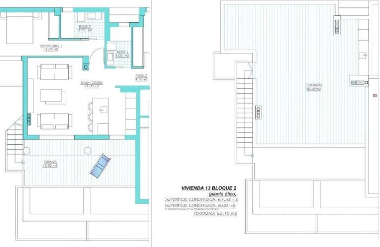 New Build - Penthouse -
Torre Pacheco - Santa Rosalia Lake And Life Resort