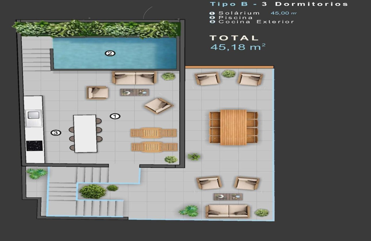 New Build - Penthouse -
Torrevieja - Centro