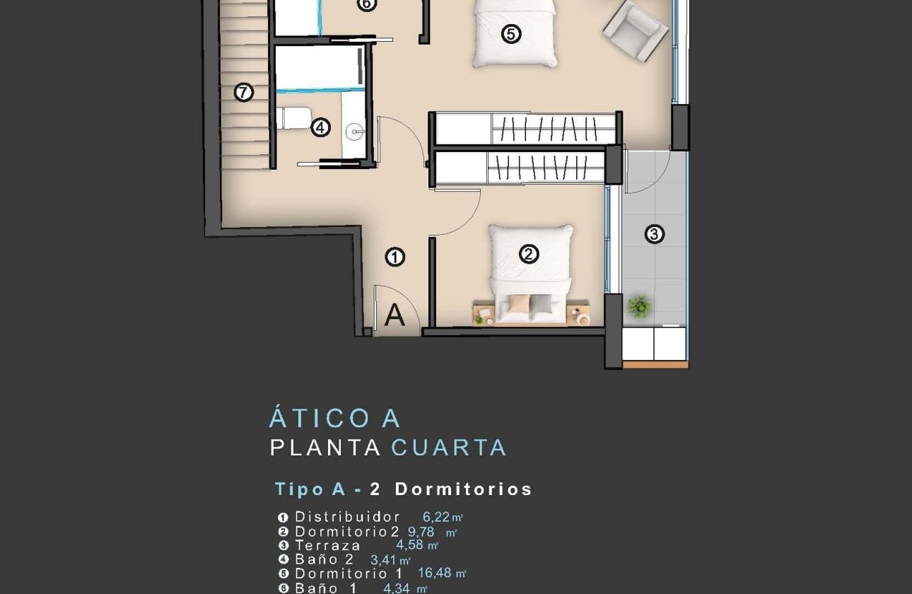 New Build - Penthouse -
Torrevieja - Centro