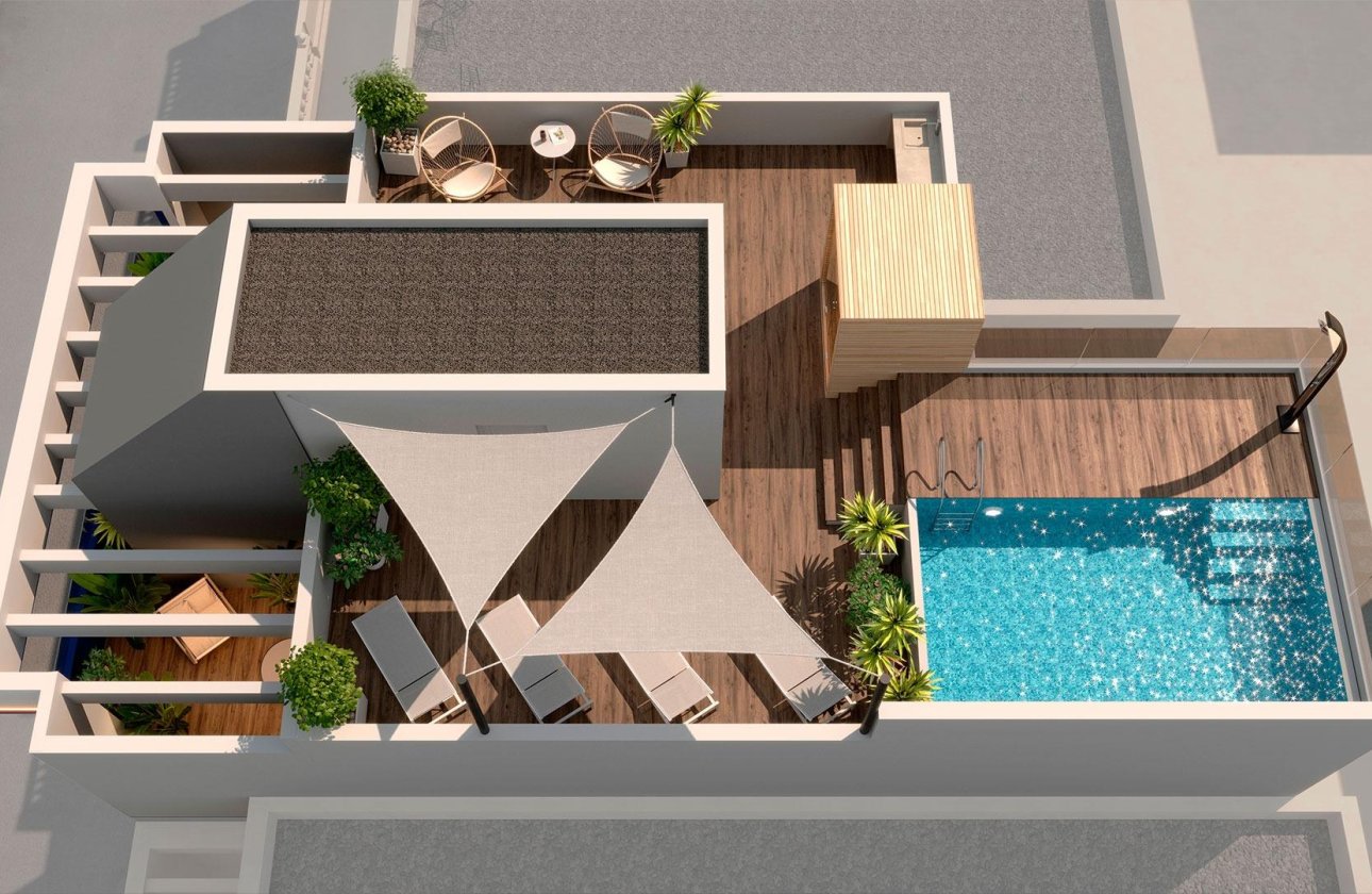 New Build - Penthouse -
Torrevieja - Playa del Acequión