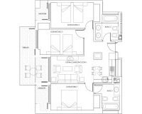 New Build - Penthouse -
Vera - Puerto del Rey