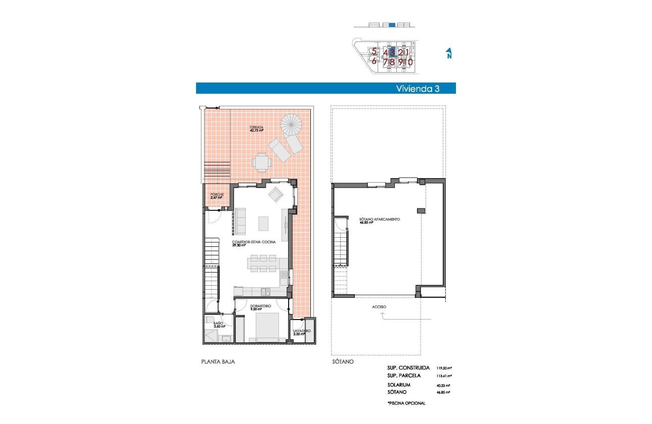 New Build - Quad House -
Bigastro - pueblo