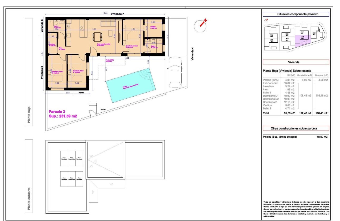 New Build - Quad House -
Daya Nueva - Centro