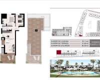 New Build - Top Floor Bungalow -
Ciudad Quesada - Lo Marabú