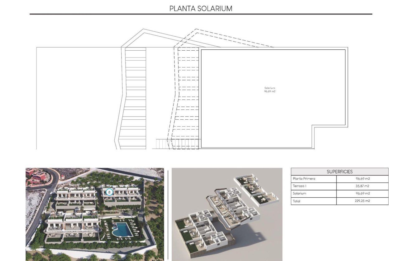 New Build - Top Floor Bungalow -
Finestrat - Balcón De Finestrat
