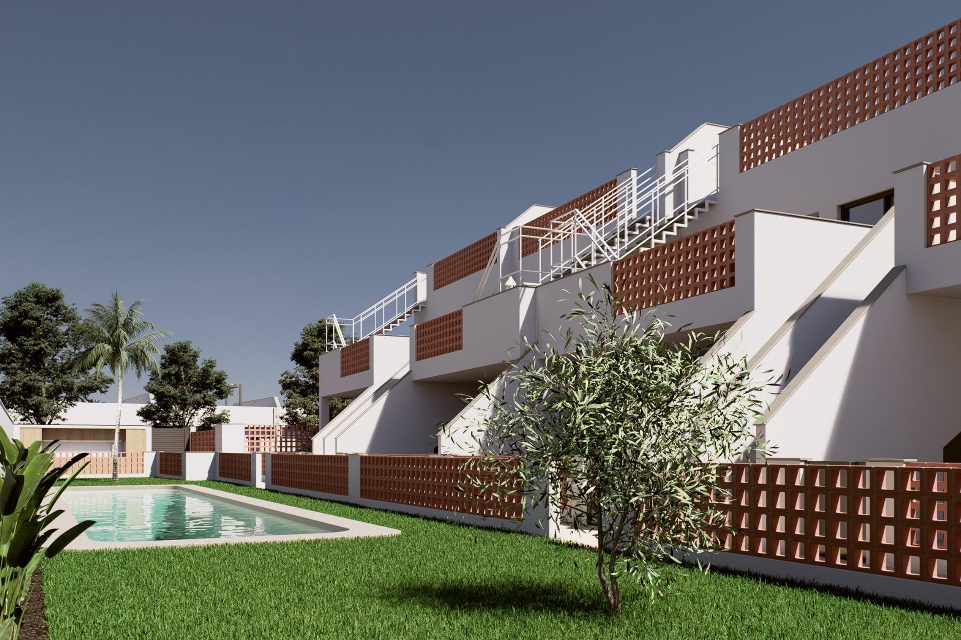New Build - Top Floor Bungalow -
Pilar de la Horadada - Parque del Mediterraneo