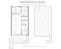 New Build - Top Floor Bungalow -
Pilar de la Horadada - Parque del Mediterraneo