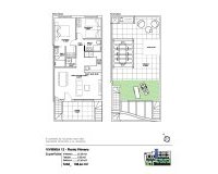 New Build - Top Floor Bungalow -
Pilar de la Horadada - Parque Ramon eugenio Escudero