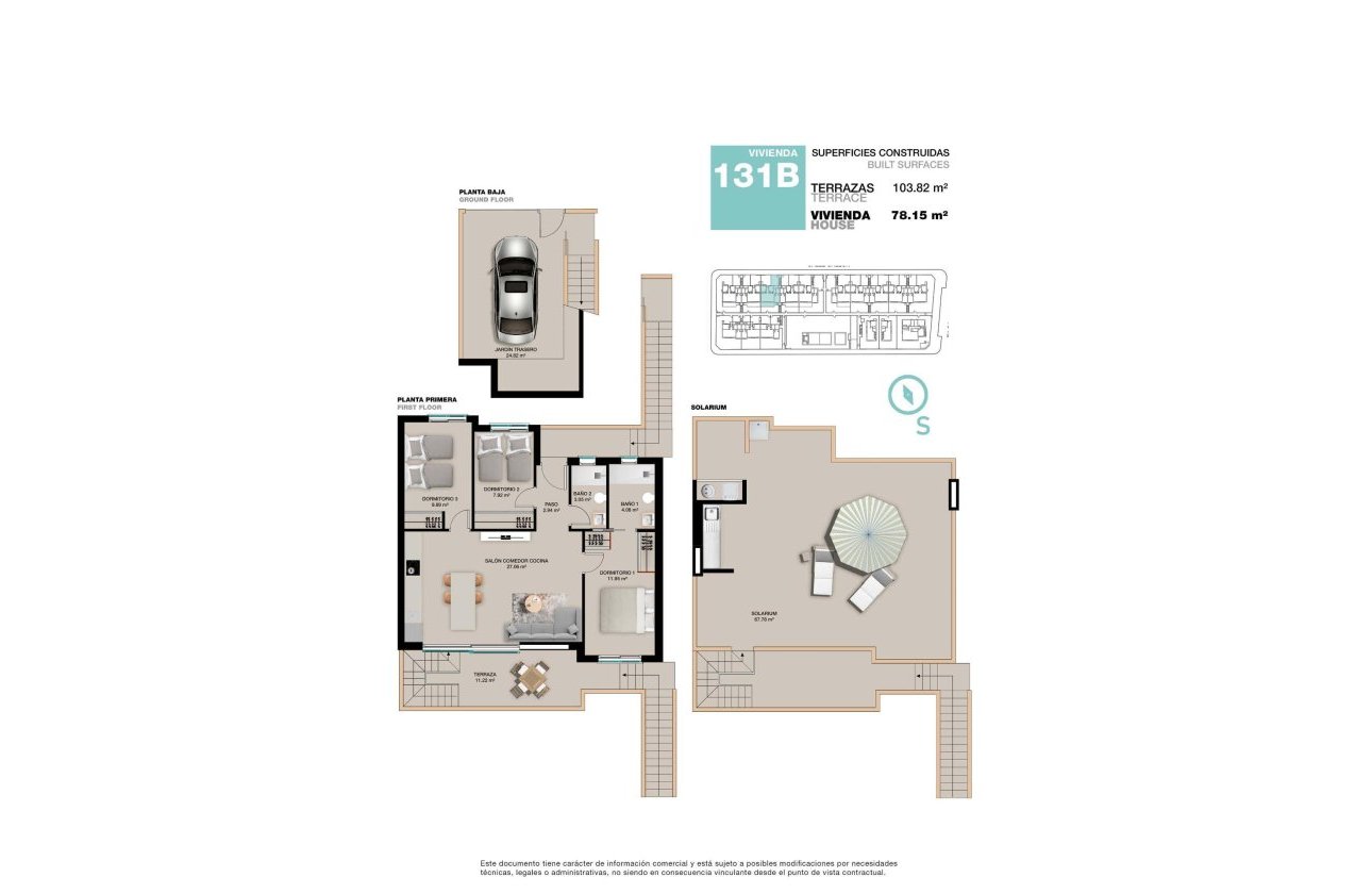 New Build - Top Floor Bungalow -
Pilar de la Horadada - Torre De La Horadada