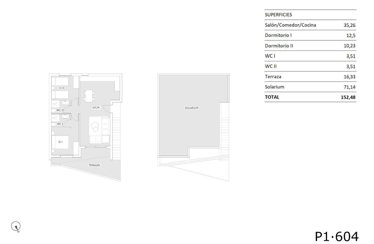 New Build - Top Floor Bungalow -
San Miguel de Salinas - Pueblo