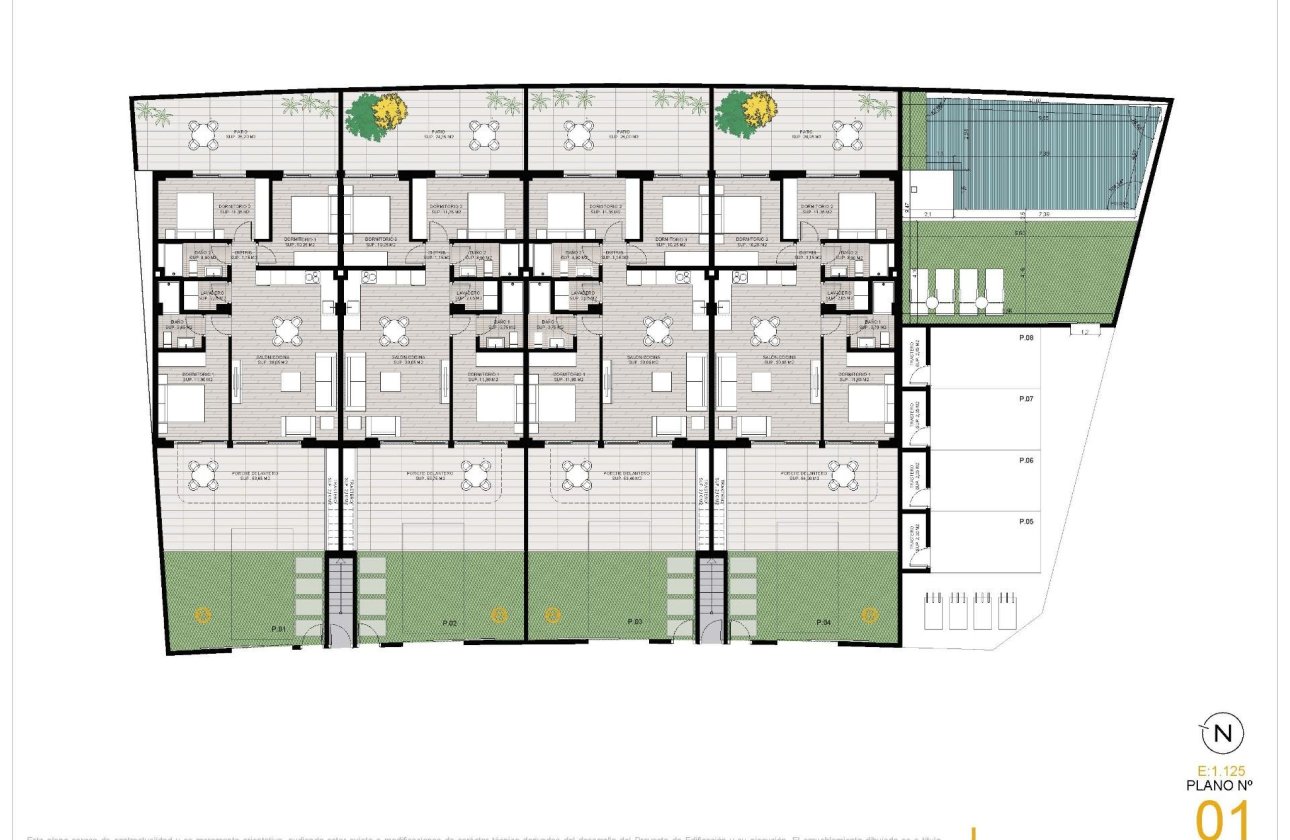 New Build - Top Floor Bungalow -
San Pedro del Pinatar - Los Cuarteros