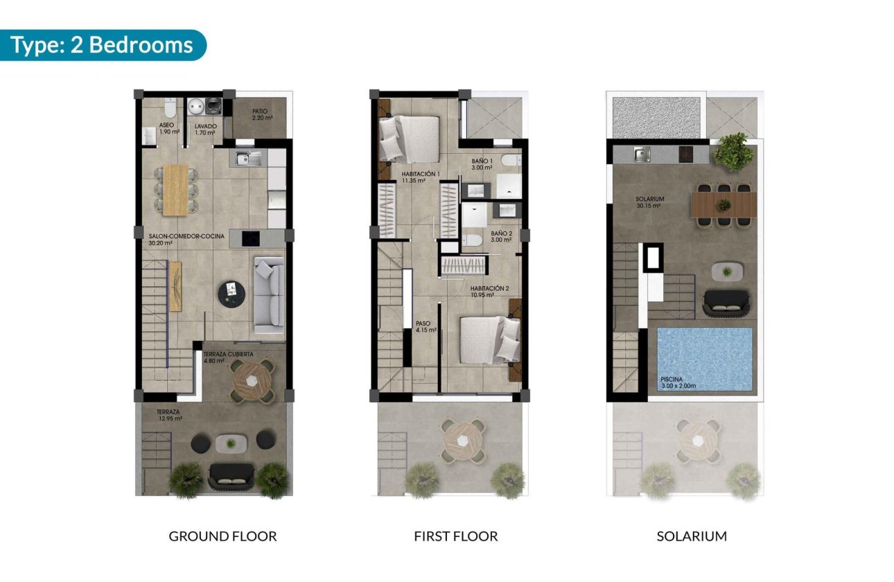 New Build - Town House -
Dolores - Sector 2