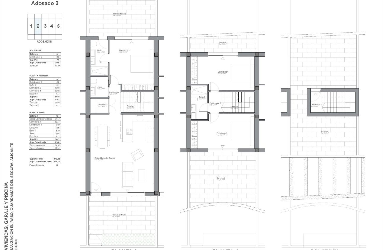 New Build - Town House -
Guardamar del Segura - El Raso