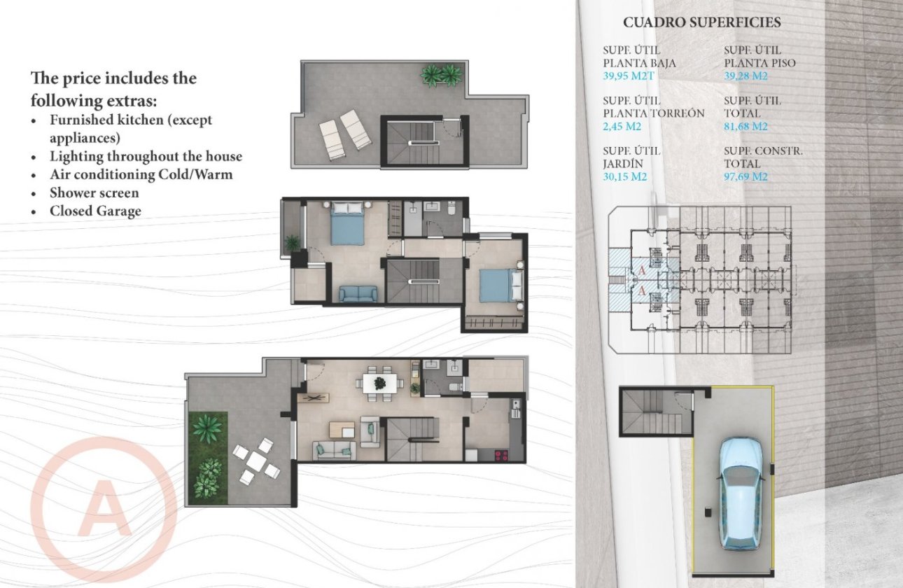 New Build - Town House -
La Manga del Mar Menor - La Manga