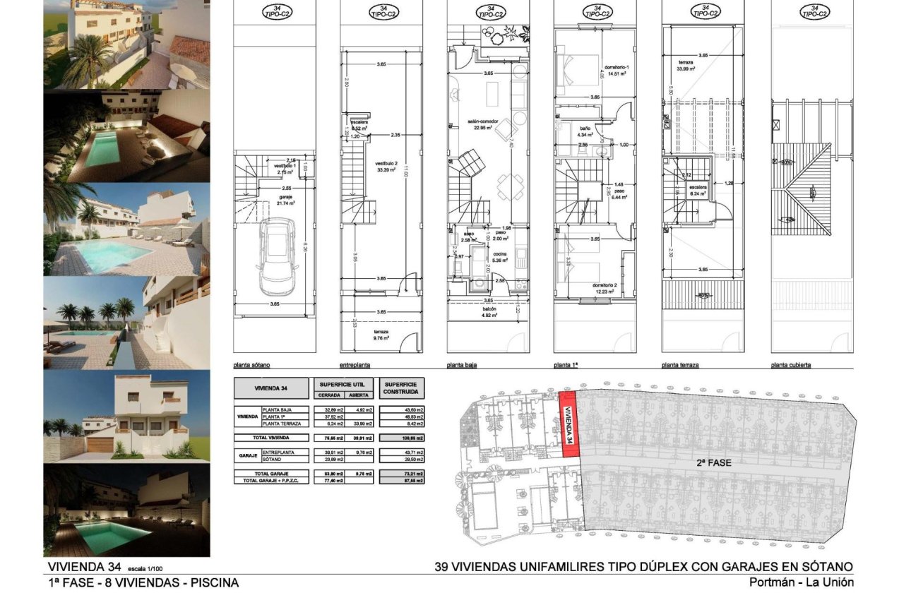 New Build - Town House -
La Union - centro