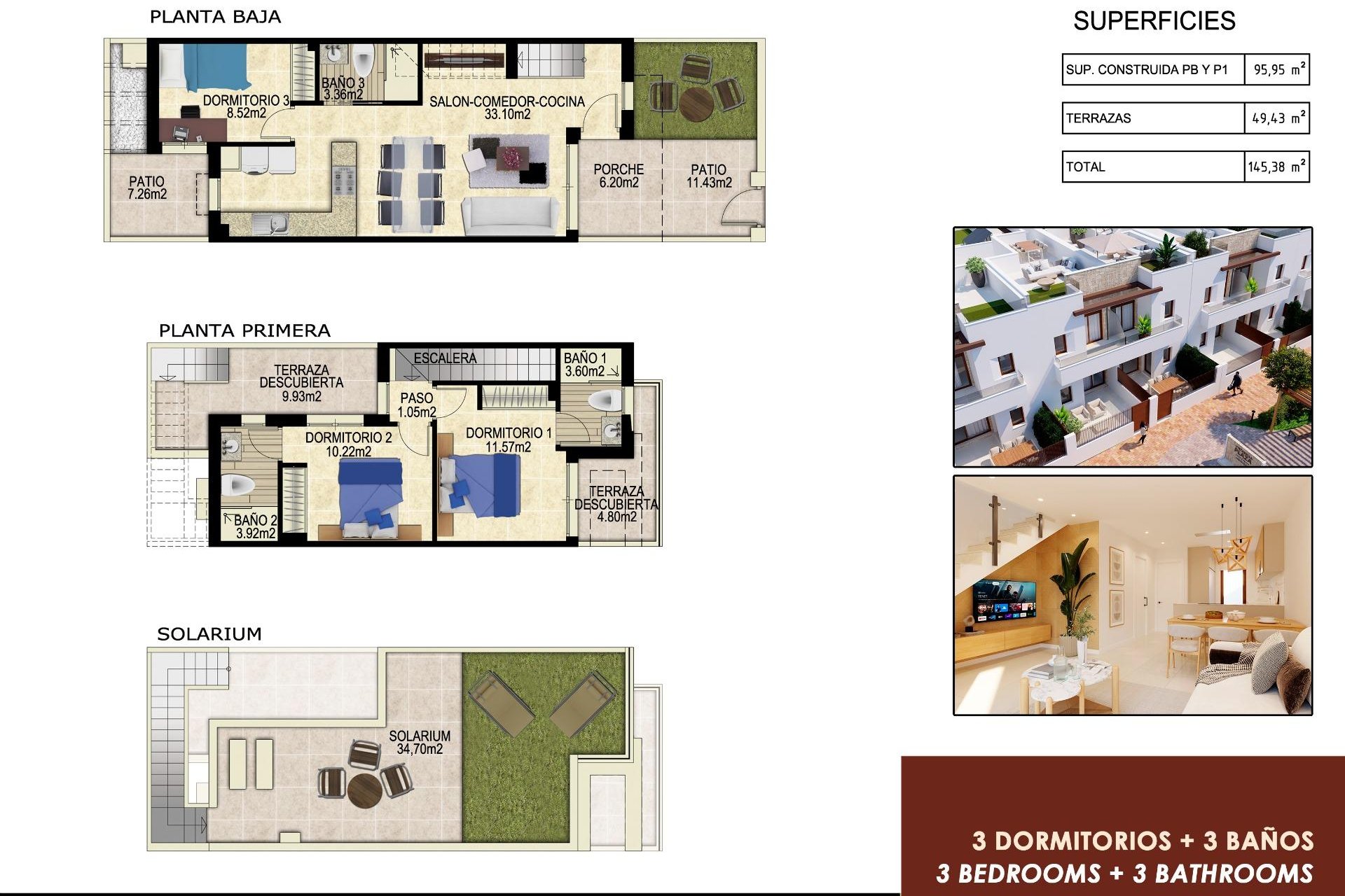 New Build - Town House -
Orihuela - Vistabella Golf