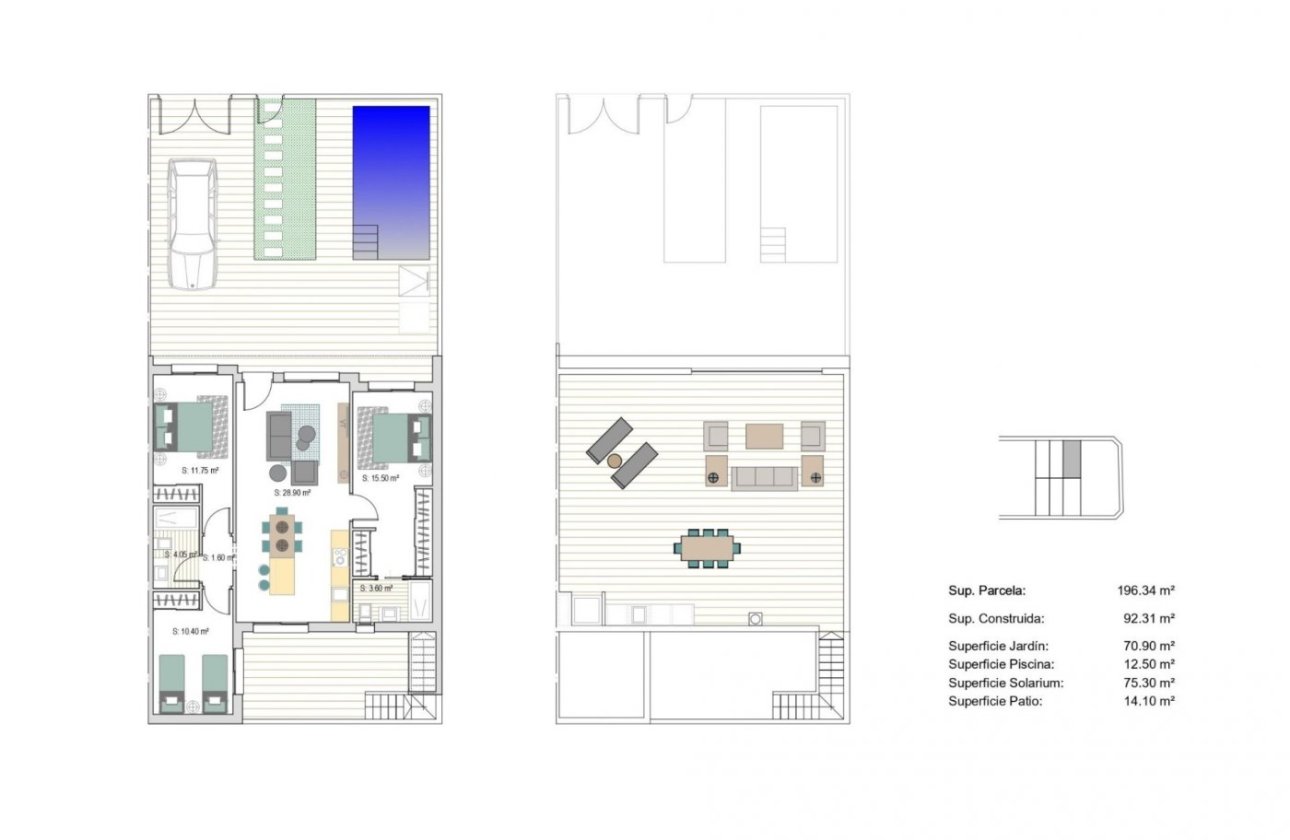 New Build - Town House -
San Javier - Parque del doce