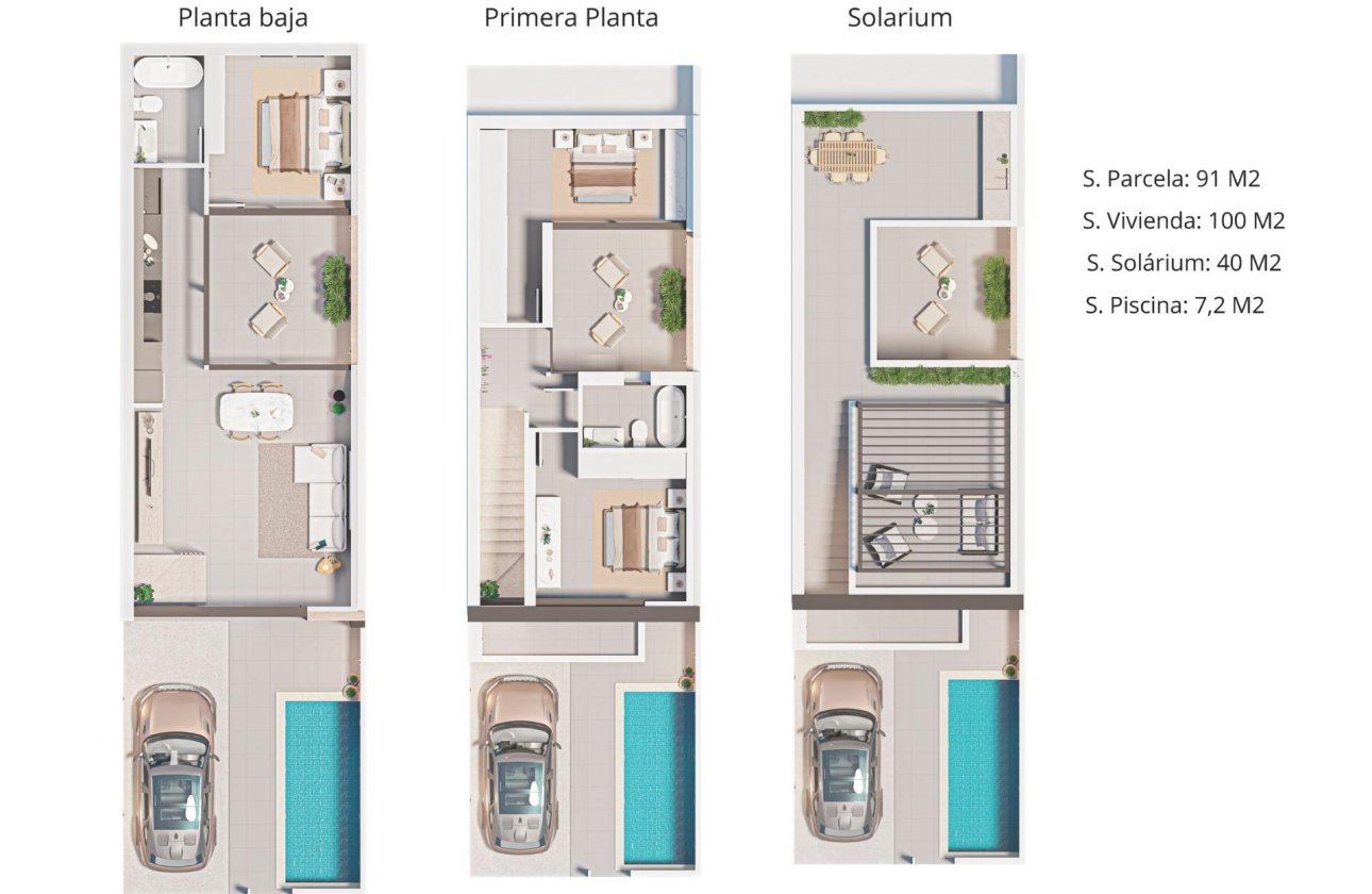 New Build - Town House -
San Pedro del Pinatar - Pueblo