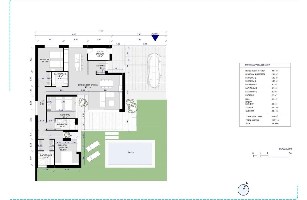 New Build - Villa -
Baños y Mendigo - Altaona Golf