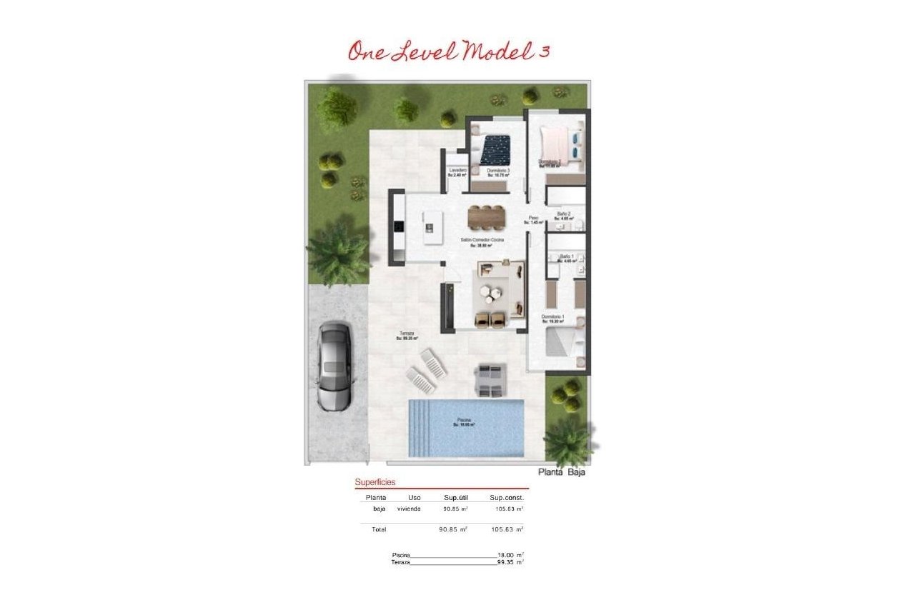 New Build - Villa -
Baños y Mendigo - Altaona Golf