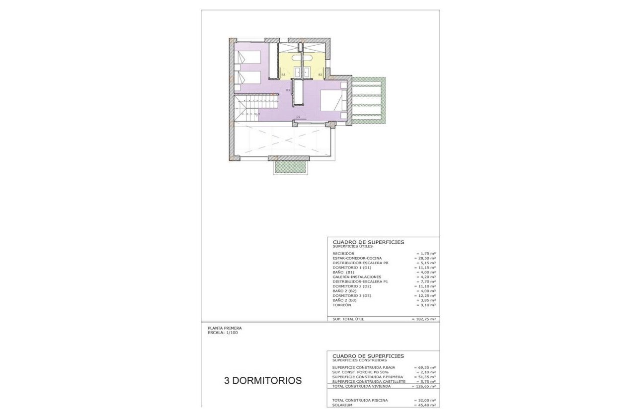 New Build - Villa -
Cartagena - Playa Honda