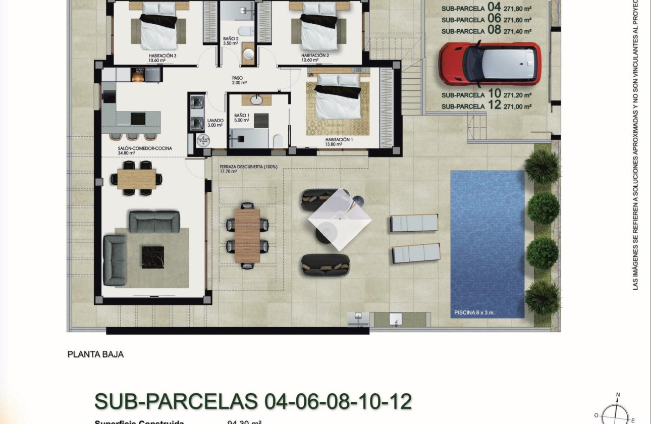 New Build - Villa -
Ciudad Quesada - Pueblo Lucero