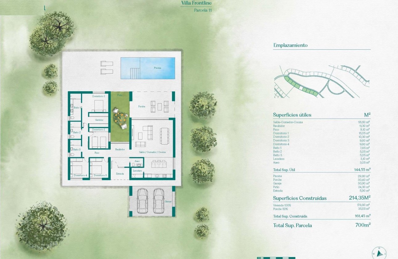 New Build - Villa -
Fuente Álamo - Hacienda del Alamo