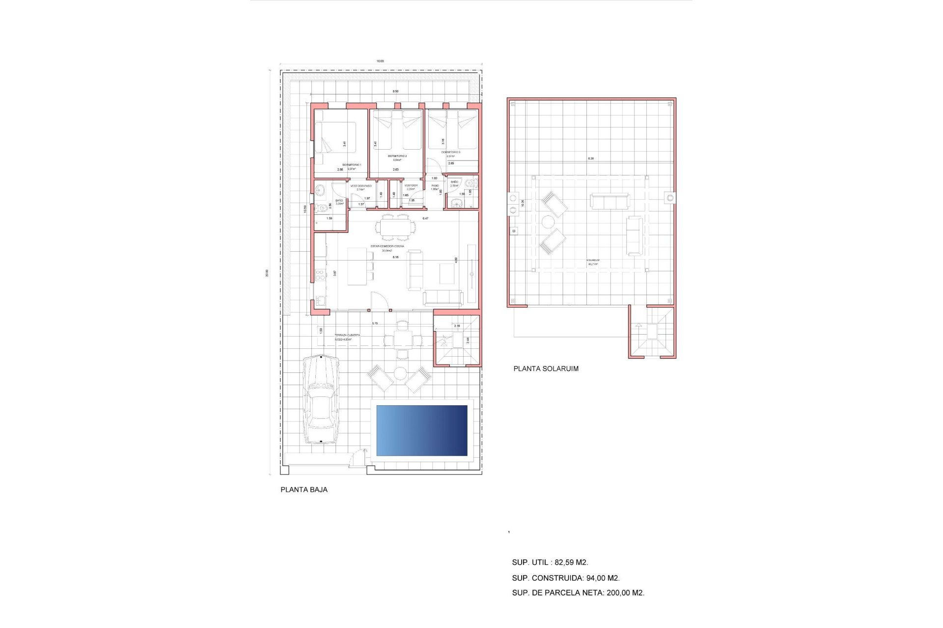 New Build - Villa -
Fuente Álamo - La Pinilla