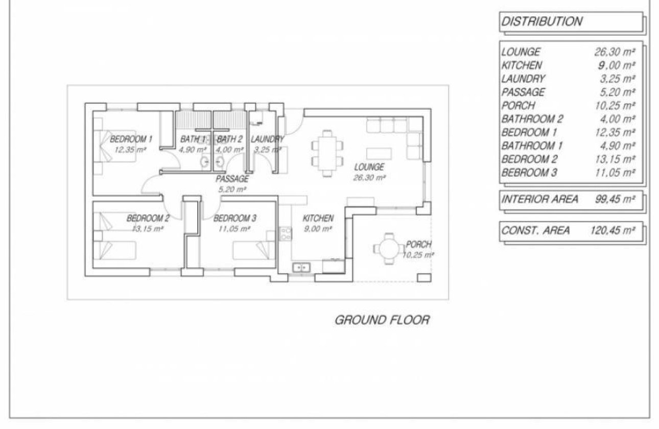 New Build - Villa -
Pinoso - Campo