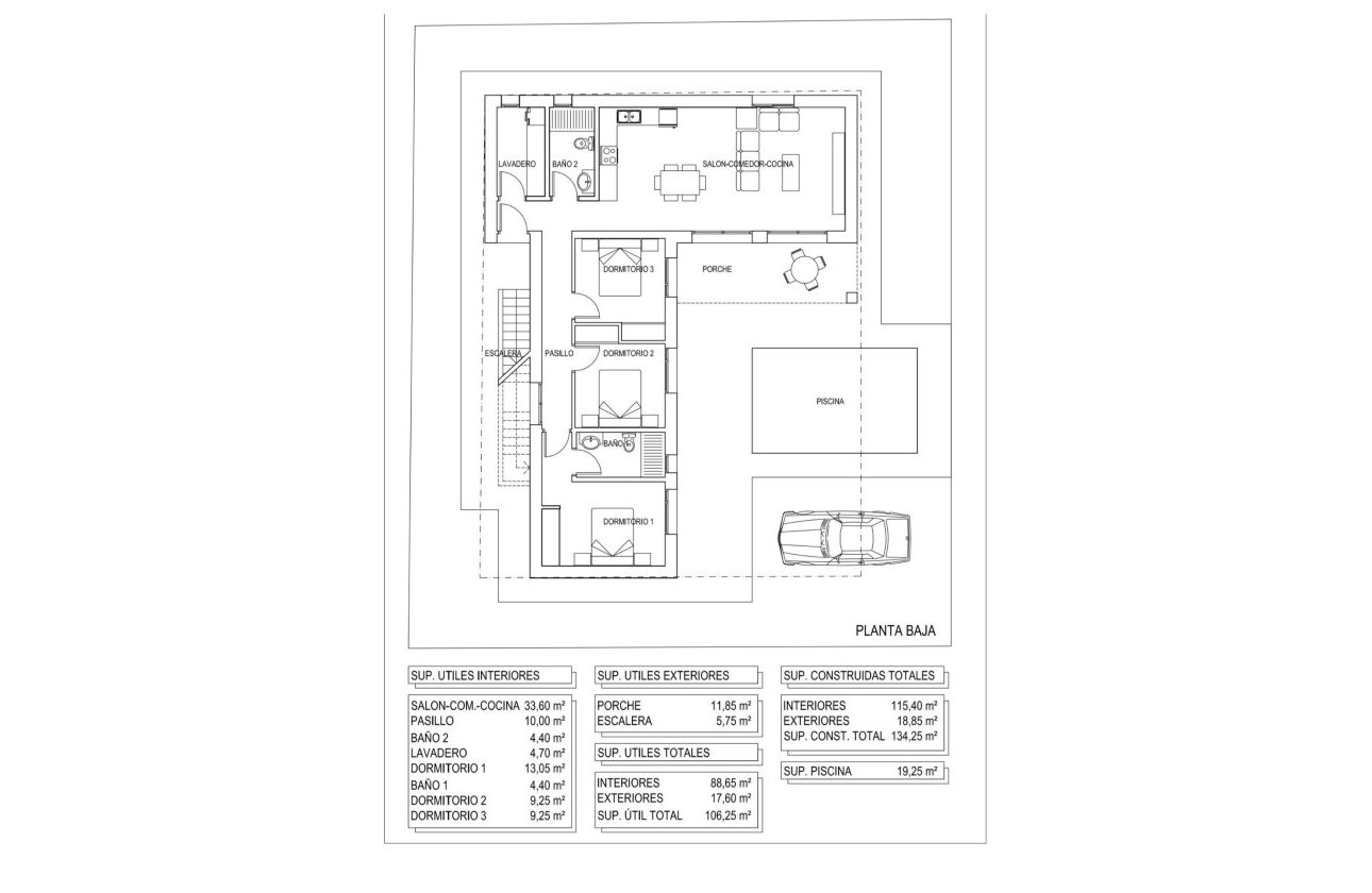 New Build - Villa -
Pinoso - Lel