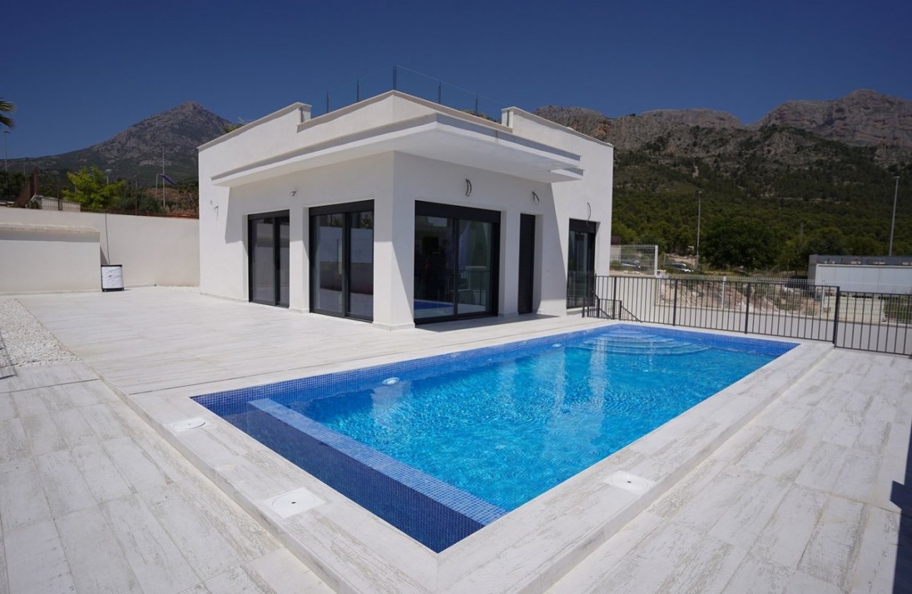 New Build - Villa -
Polop - Alberca