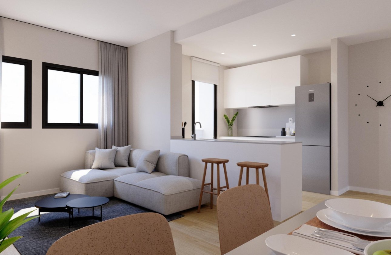 Nieuwbouw Woningen - Appartement -
Algorfa - Pueblo