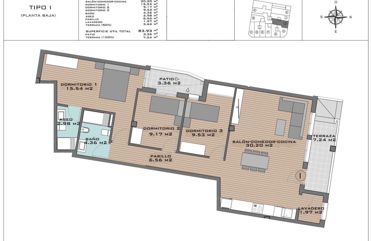 Nieuwbouw Woningen - Appartement -
Algorfa - Pueblo