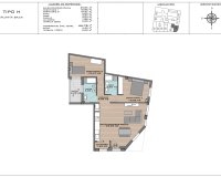 Nieuwbouw Woningen - Appartement -
Algorfa - Pueblo