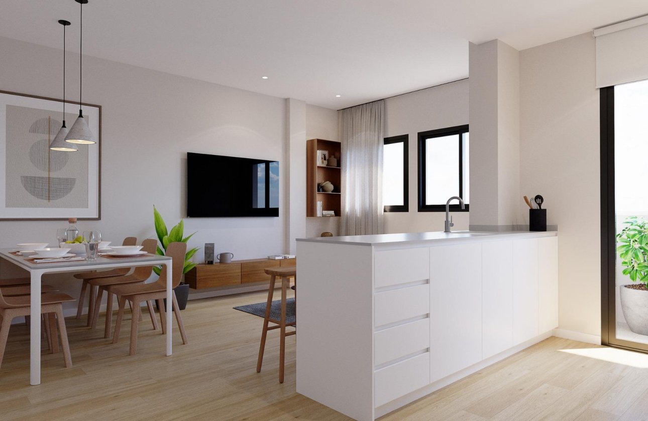 Nieuwbouw Woningen - Appartement -
Algorfa - Pueblo