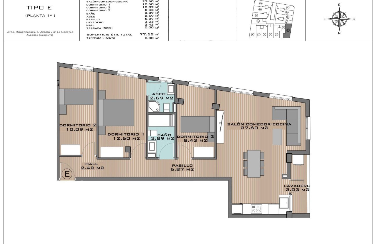 Nieuwbouw Woningen - Appartement -
Algorfa - Pueblo