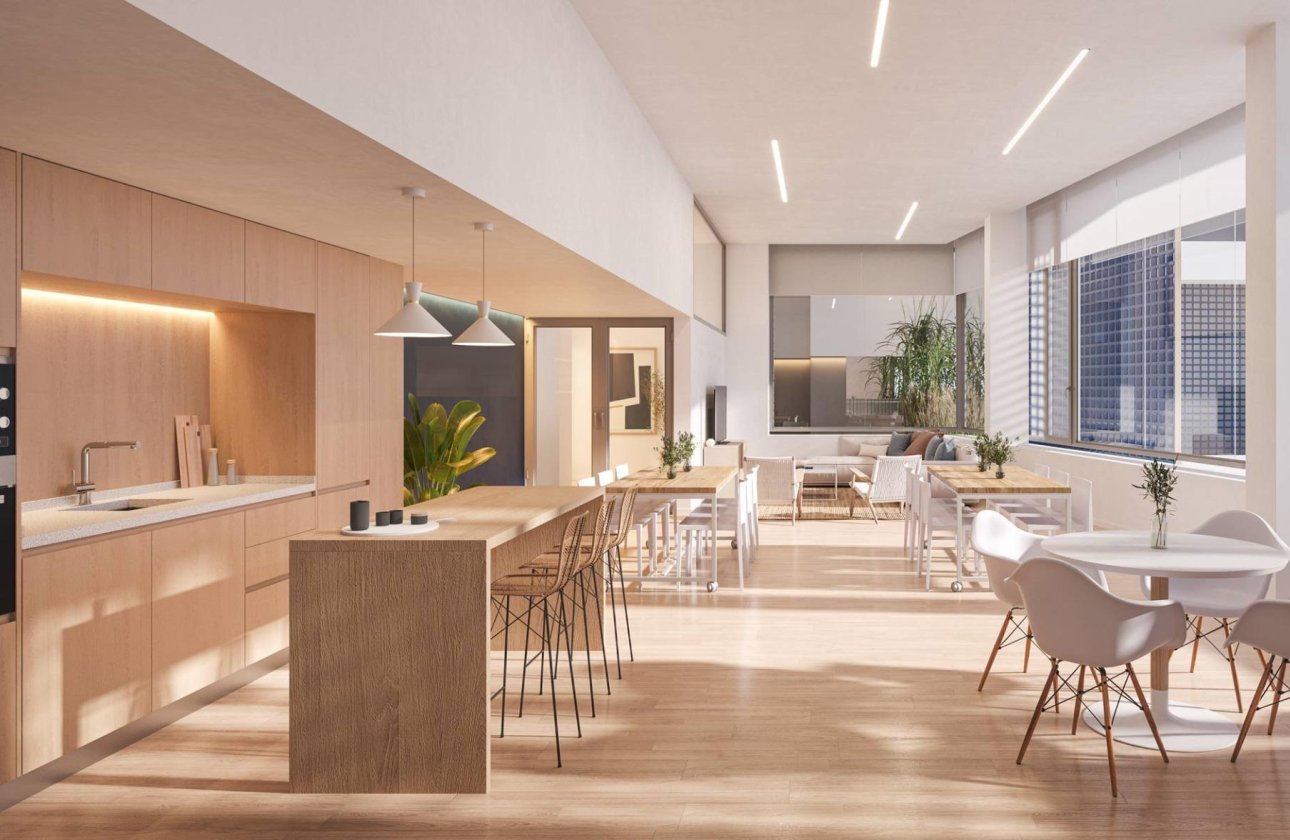 Nieuwbouw Woningen - Appartement -
Alicante - Benalua