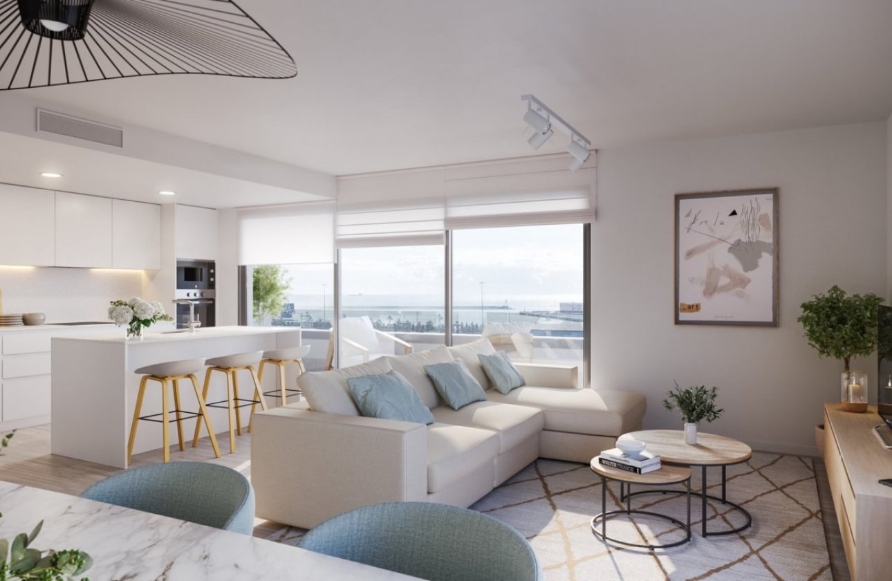 Nieuwbouw Woningen - Appartement -
Alicante - Benalua