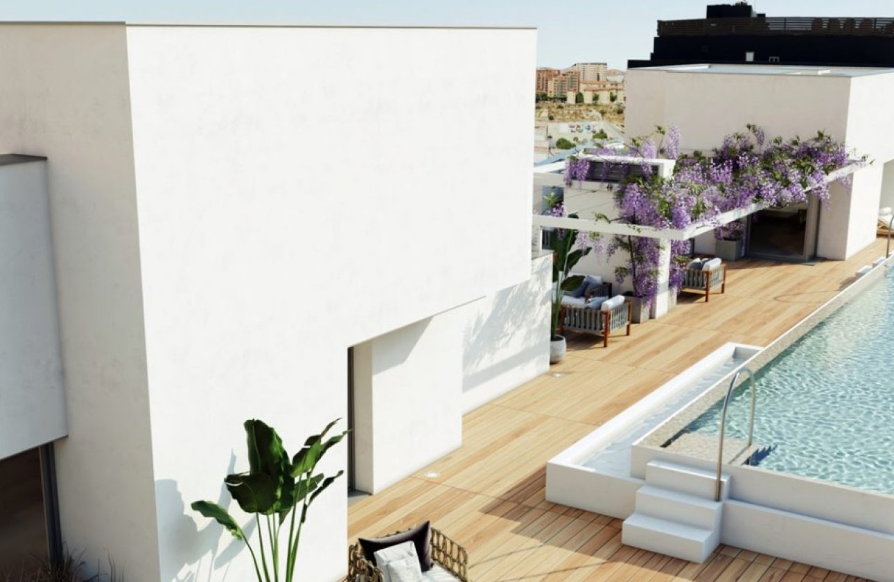 Nieuwbouw Woningen - Appartement -
Alicante - Centro