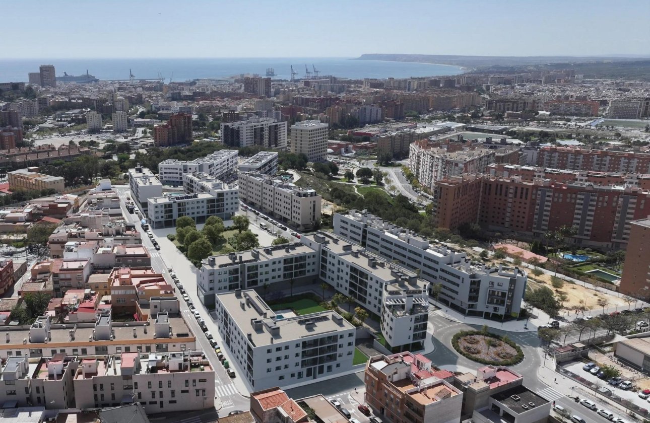 Nieuwbouw Woningen - Appartement -
Alicante - San Agustín