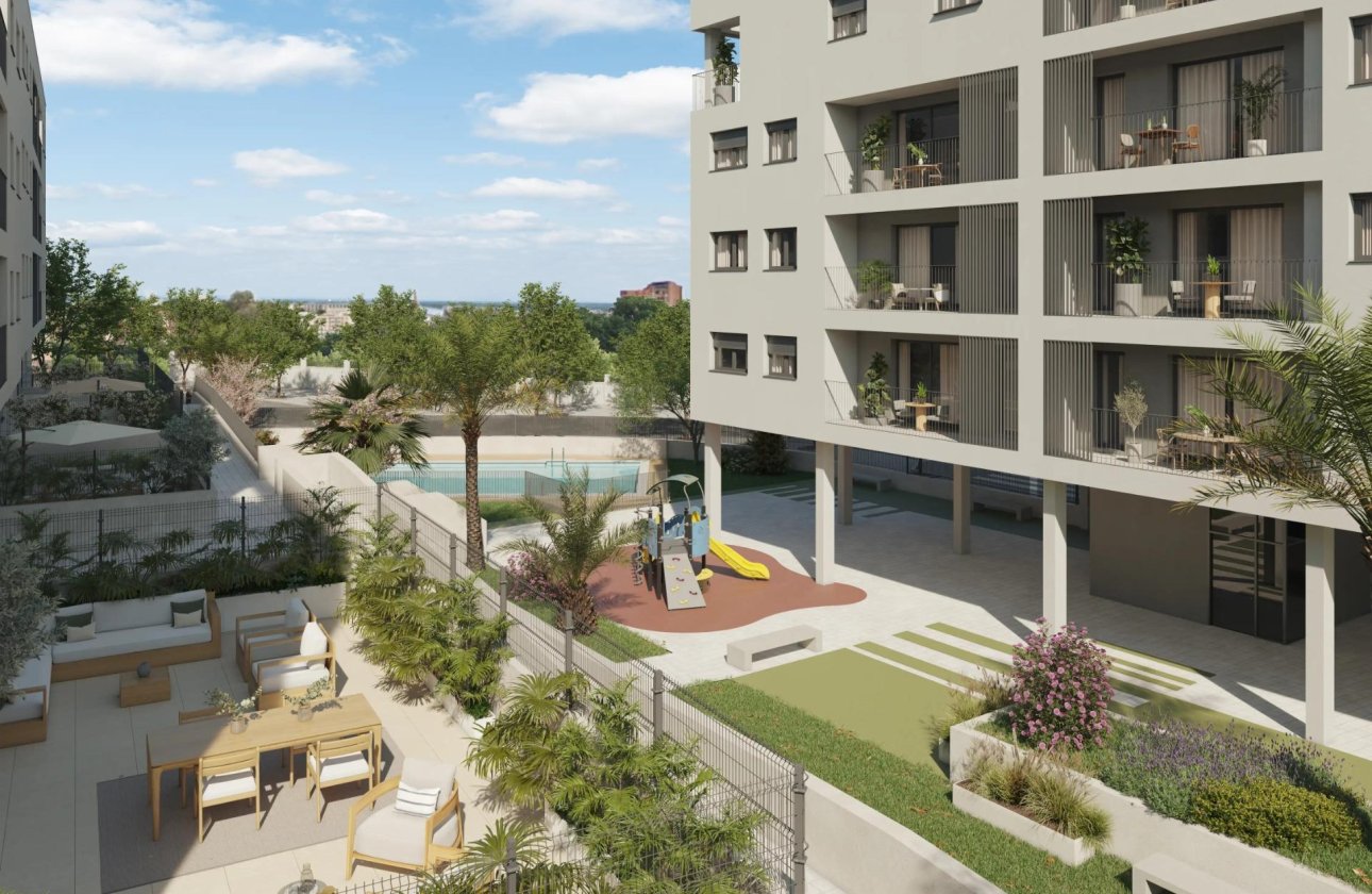 Nieuwbouw Woningen - Appartement -
Alicante - San Agustín