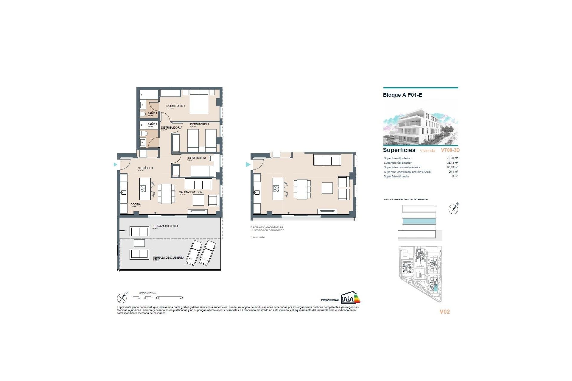 Nieuwbouw Woningen - Appartement -
Benicassim - Almadraba
