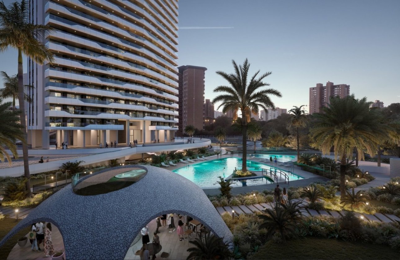 Nieuwbouw Woningen - Appartement -
Benidorm - Poniente