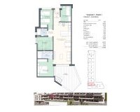 Nieuwbouw Woningen - Appartement -
Benijofar - Pueblo