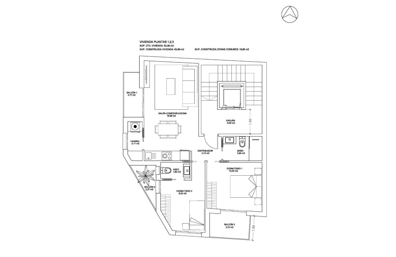 Nieuwbouw Woningen - Appartement -
Bigastro - centro