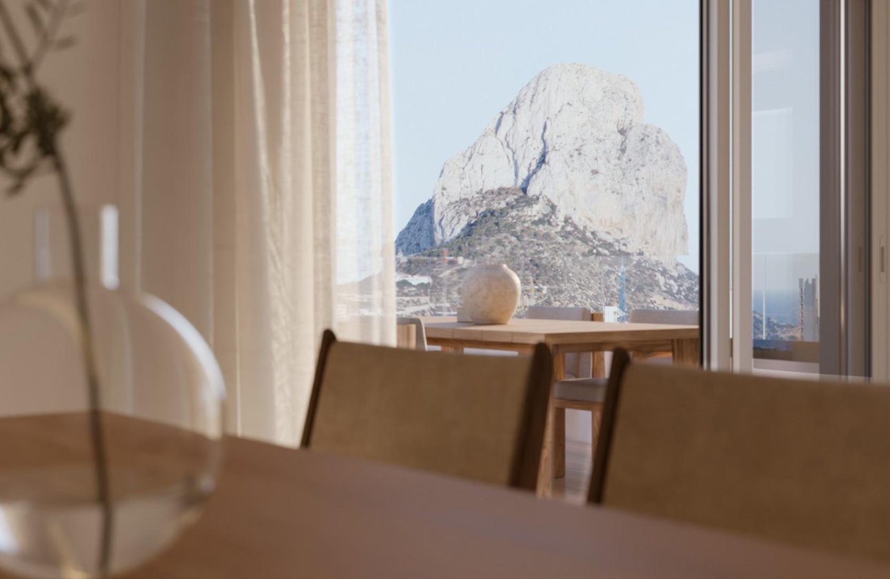 Nieuwbouw Woningen - Appartement -
Calpe - El Saladar